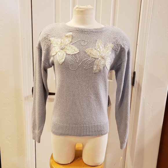 Amanda Smith VINTAGE sweater size Petite Medium - Picture 1 of 11